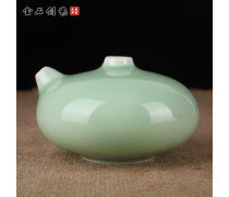 青瓷磨墨水滴 文人墨客的雅致之选